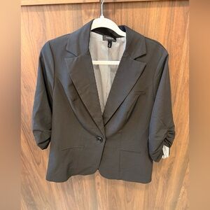 Torrid Classic Black Suit Jacket, Size 0 (Medium)